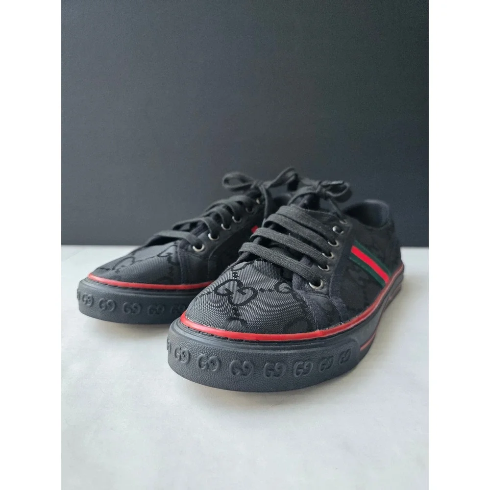NEW Gucci Tennis 1977 Off the Grid Sneakers Sz 11.5 Sustainable Made in Italy